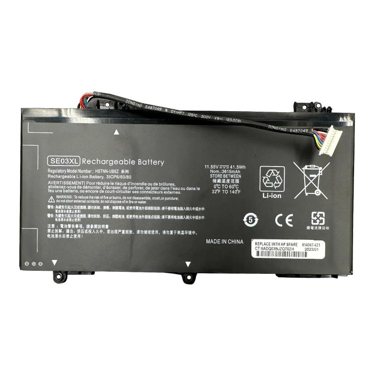 Batteria di ricambio da 3615 mAh per laptop HP TPN-Q171 14-AL027TX AL127TX, SE03XL