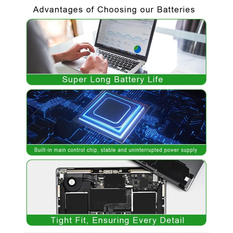 Batteria di ricambio da 3615 mAh per laptop HP TPN-Q171 14-AL027TX AL127TX, SE03XL