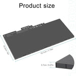 Batteria di ricambio da 3900 mAh per laptop HP EliteBook 840G3 848G3 840G4, CS03XL