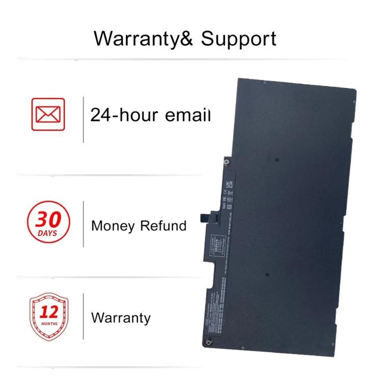 Batteria di ricambio da 3900 mAh per laptop HP EliteBook 840G3 848G3 840G4, CS03XL