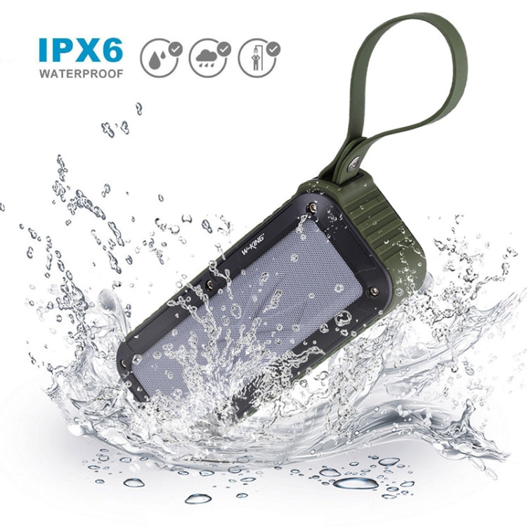 Altoparlanti W-KING S20 Altoparlante Bluetooth impermeabile IPX6 Altoparlante Bluetooth NFC portatile per esterni/doccia/Radio FM bicicletta