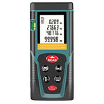 RZG80 Misuratore di distanza laser portatile da 80 m, strumento di misurazione laser palmare, RZG80