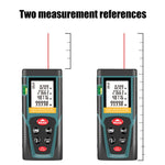RZG80 Misuratore di distanza laser portatile da 80 m, strumento di misurazione laser palmare, RZG80