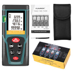 RZG80 Misuratore di distanza laser portatile da 80 m, strumento di misurazione laser palmare, RZG80