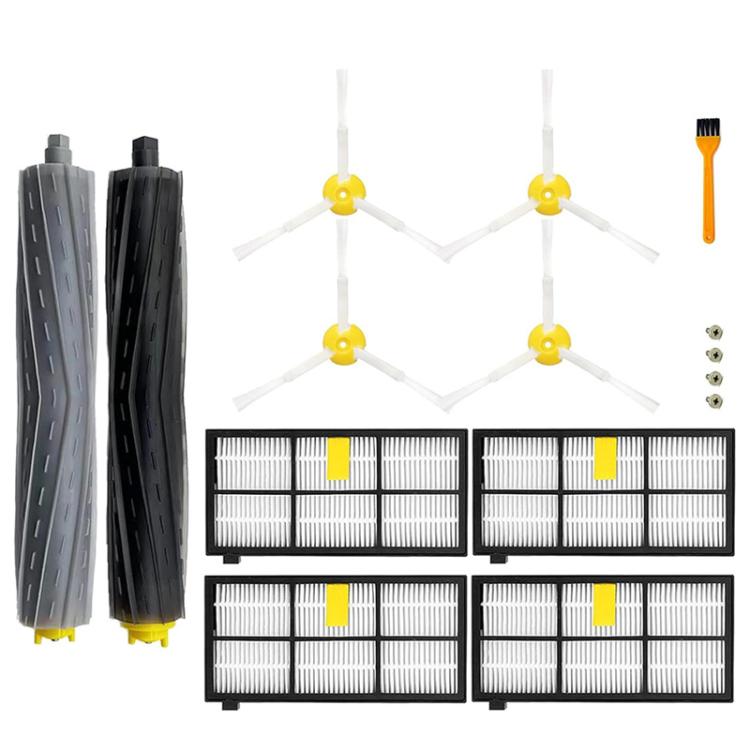 JUNSUNMAY Kit di ricambi per spazzatrice da 11 pezzi per iRobot Roomba serie 800/900, 11pcs/Set Replacement Parts Kit