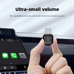 M25 Bluetooth 5.4 AI Box USB Dongle 2 in 1 per CarPlay / Android Auto Adattatore da cablato a wireless per auto, M25