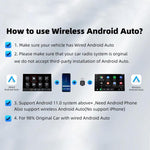 M25 Bluetooth 5.4 AI Box USB Dongle 2 in 1 per CarPlay / Android Auto Adattatore da cablato a wireless per auto, M25