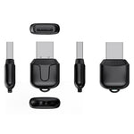 M25 Bluetooth 5.4 AI Box USB Dongle 2 in 1 per CarPlay / Android Auto Adattatore da cablato a wireless per auto, M25