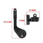 Supporto per cronometro da mountain bike in due sezioni con estensione, For Garmin Edge Series