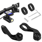 Supporto per cronometro da mountain bike in due sezioni con estensione, For Garmin Edge Series