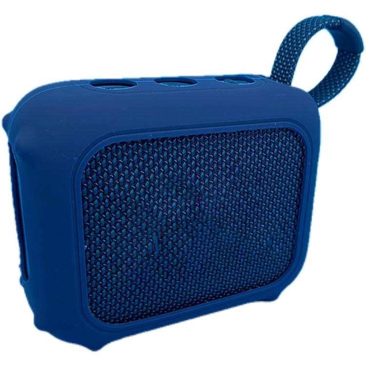 Custodia protettiva in morbido silicone antiurto per altoparlante Bluetooth JBL GO4 Outdoor.
