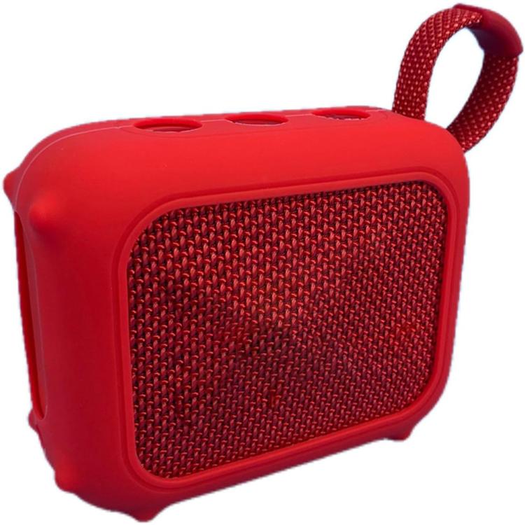 Custodia protettiva in morbido silicone antiurto per altoparlante Bluetooth JBL GO4 Outdoor.