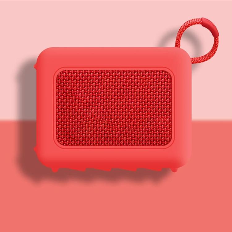 Custodia protettiva in morbido silicone antiurto per altoparlante Bluetooth JBL GO4 Outdoor.