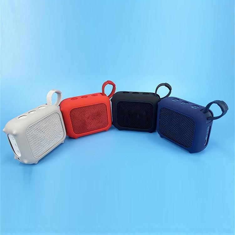 Custodia protettiva in morbido silicone antiurto per altoparlante Bluetooth JBL GO4 Outdoor.