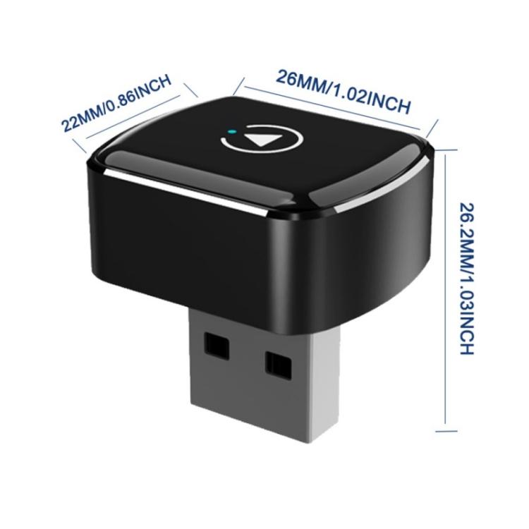 Adattatore USB Bluetooth WiFi Dual Band M26 5.8G / 2.4G 2 in 1 per CarPlay / Android Auto, M26