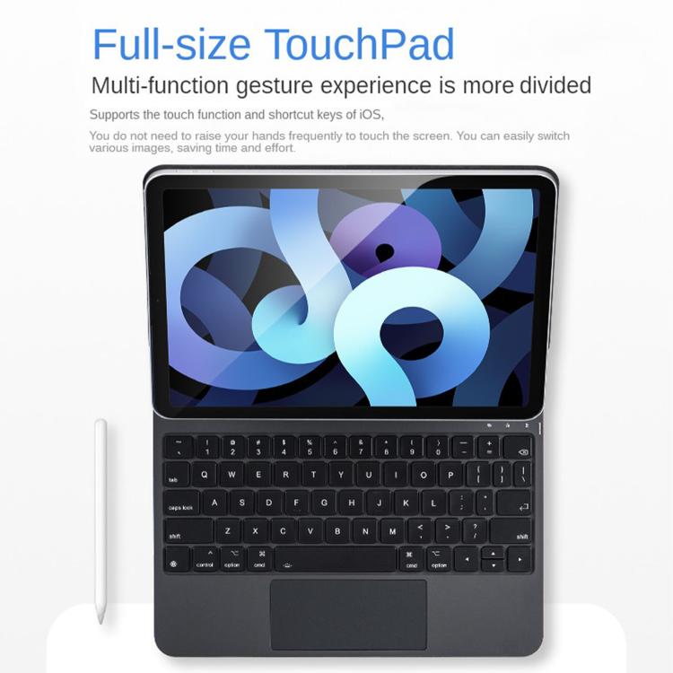 Tastiera Magic Keyboard con touchpad integrato e custodia protettiva magnetica integrata, For iPad Air 11 2025 / 2024 / Pro 11