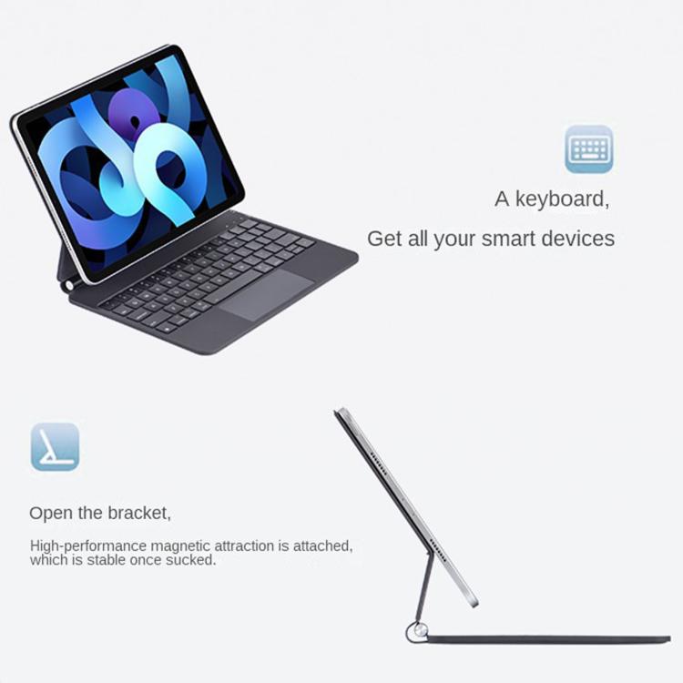 Tastiera Magic Keyboard con touchpad integrato e custodia protettiva magnetica integrata, For iPad Air 11 2025 / 2024 / Pro 11