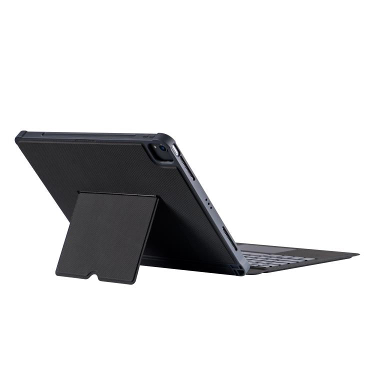 Tastiera Bluetooth divisa con retroilluminazione, custodia protettiva magnetica con airbag ai quattro angoli., For iPad Air 13 2025 / 2024 / Pro 12.9