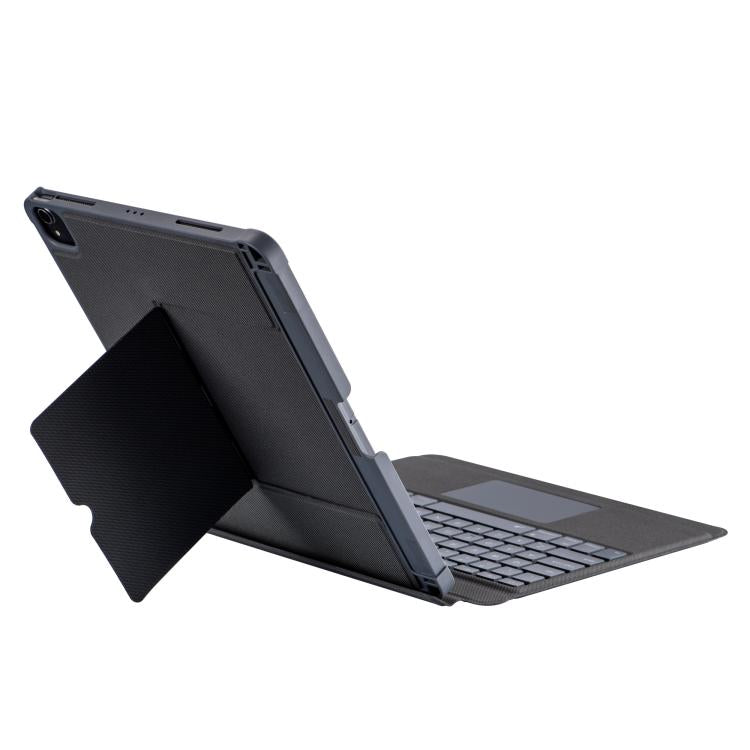 Tastiera Bluetooth divisa con retroilluminazione, custodia protettiva magnetica con airbag ai quattro angoli., For iPad Air 13 2025 / 2024 / Pro 12.9