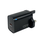 Caricabatterie TE-PD46 GaN 100W PD 45W con protocollo completamente compatibile, spina UK