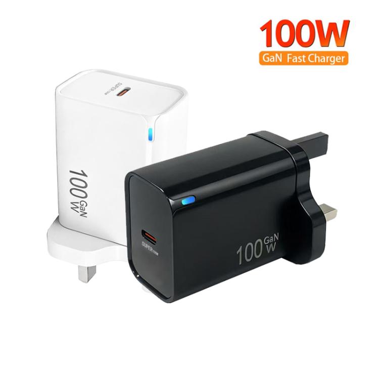 Caricabatterie TE-PD46 GaN 100W PD 45W con protocollo completamente compatibile, spina UK