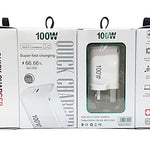 Caricabatterie TE-PD46 GaN 100W PD 45W con protocollo completamente compatibile, spina UK