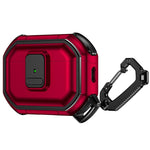 Custodia per cuffie in PC antiurto con chiusura a scatto e moschettone., For AirPods Pro 3, For AirPods Pro 2