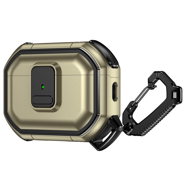 Custodia per cuffie in PC antiurto con chiusura a scatto e moschettone., For AirPods Pro 3, For AirPods Pro 2