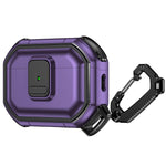 Custodia per cuffie in PC antiurto con chiusura a scatto e moschettone., For AirPods Pro 3, For AirPods Pro 2