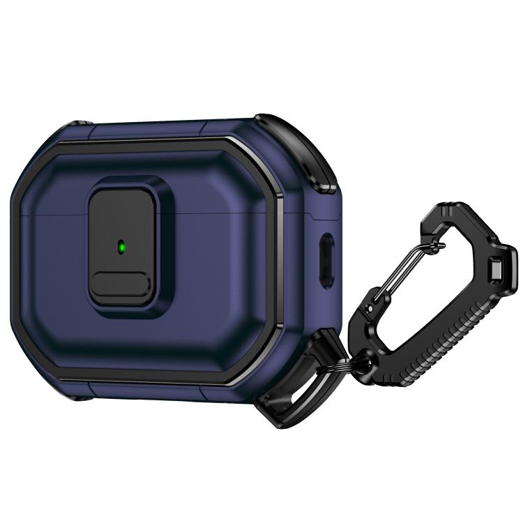 Custodia per cuffie in PC antiurto con chiusura a scatto e moschettone., For AirPods Pro 3, For AirPods Pro 2