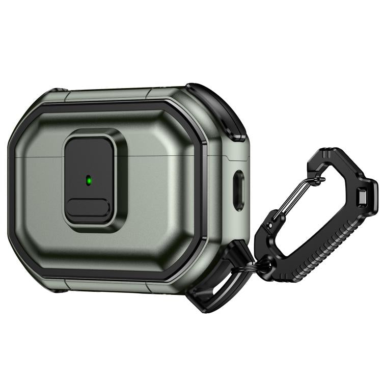 Custodia per cuffie in PC antiurto con chiusura a scatto e moschettone., For AirPods Pro 3, For AirPods Pro 2