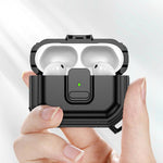 Custodia per cuffie in PC antiurto con chiusura a scatto e moschettone., For AirPods Pro 3, For AirPods Pro 2