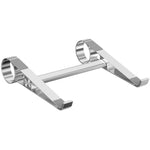 0022 For Home / Office Desktop Riser Cooling Pad Foldable Storage Portable Aluminum Laptop Stand