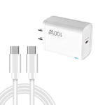 Caricabatterie TE-PD46 GaN 100W PD 45W completamente compatibile con cavo dati da Type-C a Type-C, spina USA