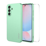 Custodia per telefono ENKAY in morbido silicone liquido antiurto con ampia pellicola protettiva sui bordi arrotondati., For Samsung Galaxy A57 5G, For Samsung Galaxy A37 5G