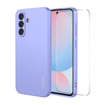 Custodia per telefono ENKAY in morbido silicone liquido antiurto con ampia pellicola protettiva sui bordi arrotondati., For Samsung Galaxy A57 5G, For Samsung Galaxy A37 5G