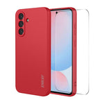 Custodia per telefono ENKAY in morbido silicone liquido antiurto con ampia pellicola protettiva sui bordi arrotondati., For Samsung Galaxy A57 5G, For Samsung Galaxy A37 5G
