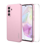 Custodia per telefono ENKAY in morbido silicone liquido antiurto con ampia pellicola protettiva sui bordi arrotondati., For Samsung Galaxy A57 5G, For Samsung Galaxy A37 5G