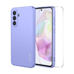 Custodia per telefono ENKAY in morbido silicone liquido antiurto con ampia pellicola protettiva sui bordi arrotondati., For Samsung Galaxy A57 5G, For Samsung Galaxy A37 5G