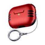 Copertura protettiva antiurto con airbag a copertura totale e anello per cordino., For AirPods Pro 2