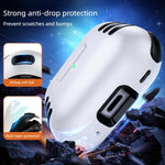 Copertura protettiva antiurto con airbag a copertura totale e anello per cordino., For AirPods Pro 2