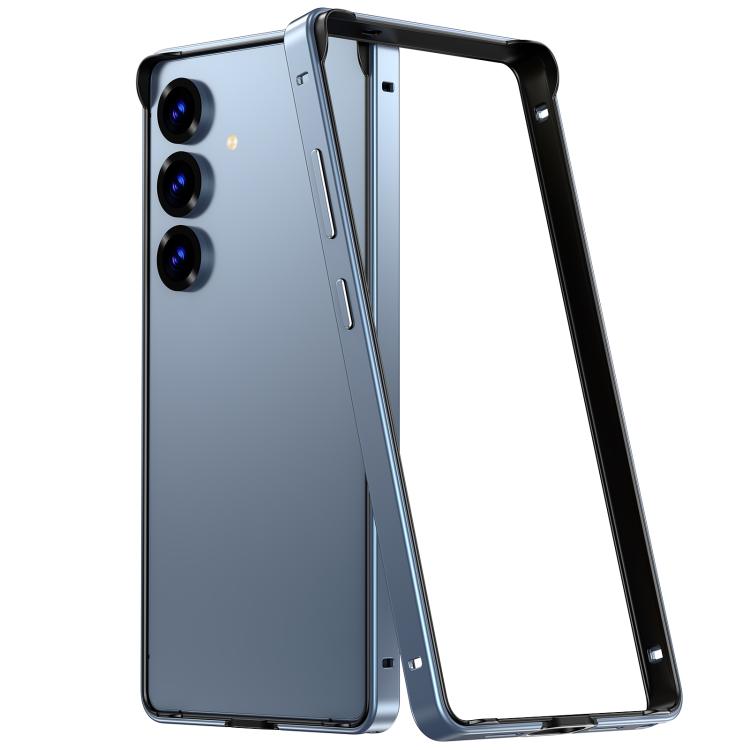 Custodia per telefono con cornice di raffreddamento antiurto a quattro angoli in metallo e silicone ibrido., For Samsung Galaxy S25 5G, For Samsung Galaxy S25+ 5G, For Samsung Galaxy S25 Ultra 5G, For Samsung Galaxy S24 Ultra 5G