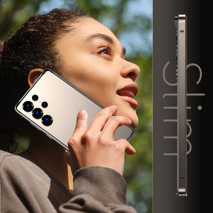 Custodia per telefono con cornice di raffreddamento antiurto a quattro angoli in metallo e silicone ibrido., For Samsung Galaxy S24+ 5G, For Samsung Galaxy S24 5G