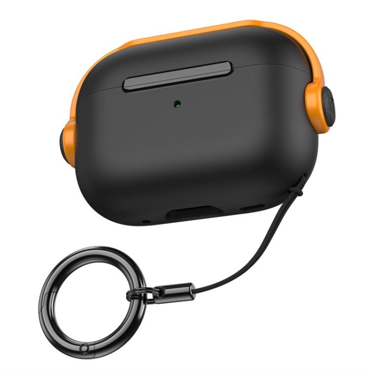 Cover protettiva in TPU per auricolari Music Boy con clip per cordino, For AirPods Pro 3