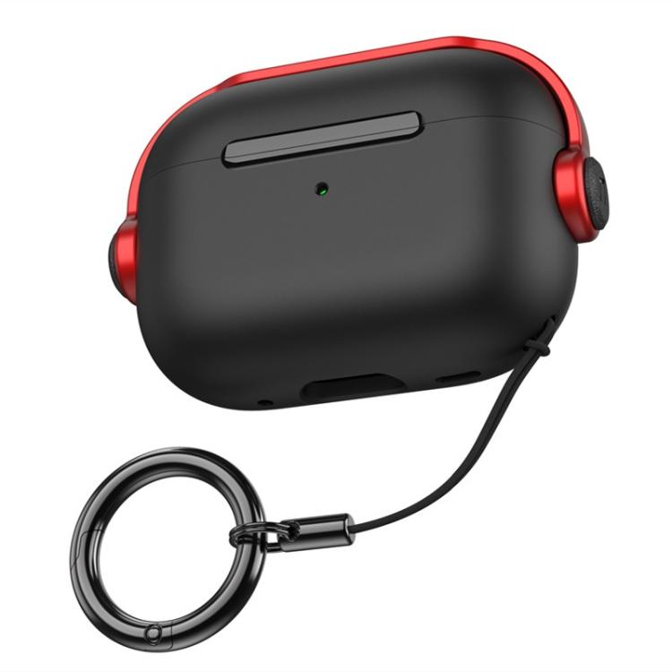 Cover protettiva in TPU per auricolari Music Boy con clip per cordino, For AirPods Pro 3