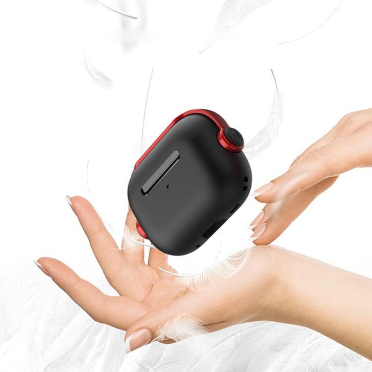 Cover protettiva in TPU per auricolari Music Boy con clip per cordino, For AirPods Pro 3