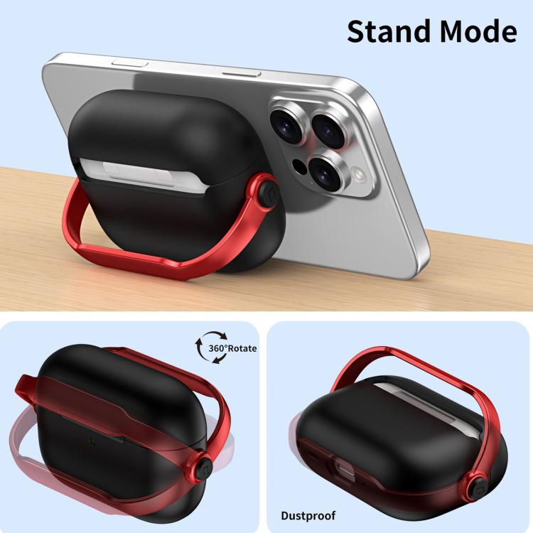 Cover protettiva in TPU per auricolari Music Boy con clip per cordino, For AirPods Pro 3