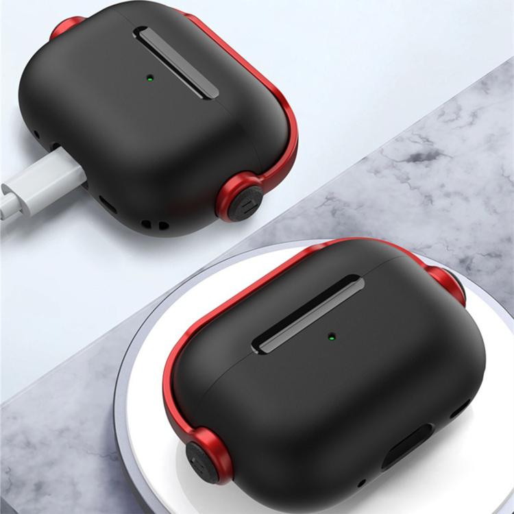 Cover protettiva in TPU per auricolari Music Boy con clip per cordino, For AirPods Pro 3