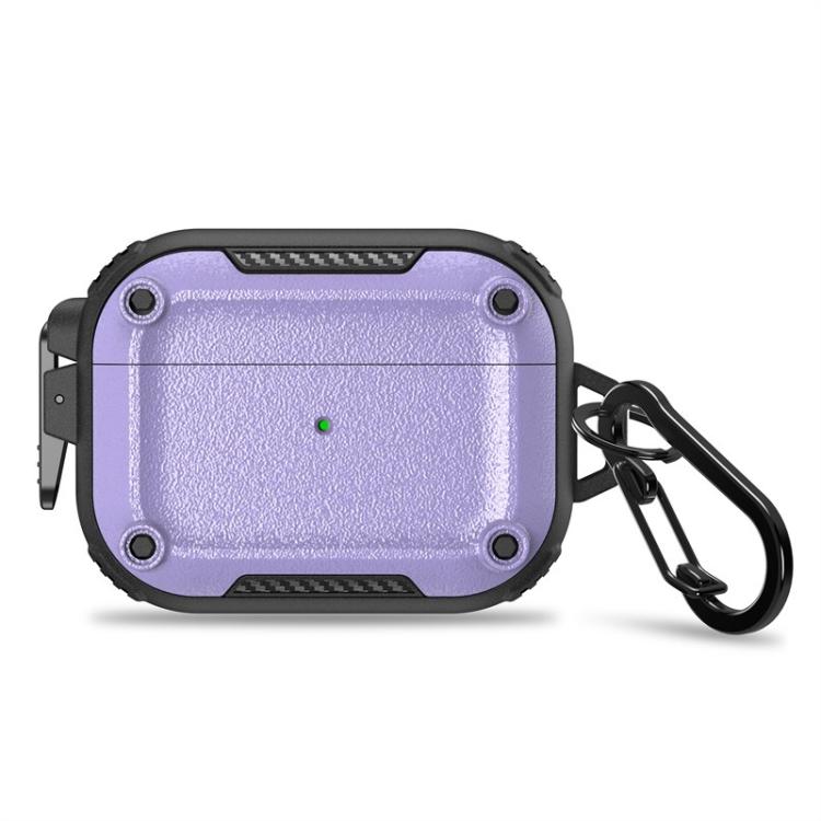 Custodia protettiva per auricolari Explorer Buckle con finitura satinata e moschettone., For AirPods Pro 2