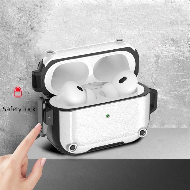 Custodia protettiva per auricolari Explorer Buckle con finitura satinata e moschettone., For AirPods Pro 2
